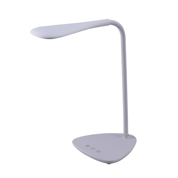 Black & Decker Minimalist Desk Lamp with Battery, White VLED1820-BD - main